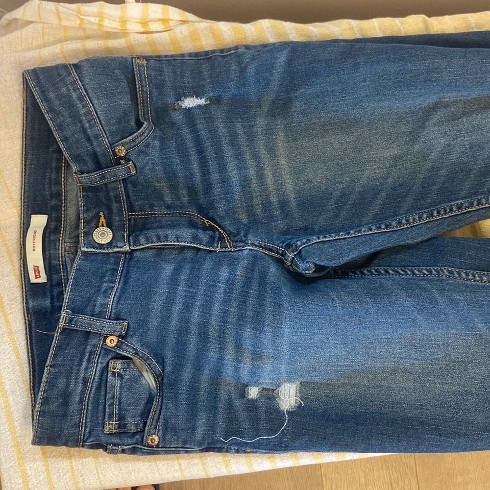 Kids adjustable waist jeans